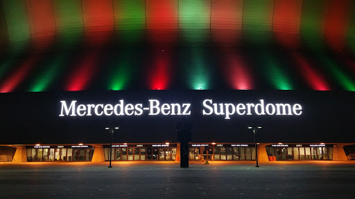 Mercedes-Benz Superdome Sign