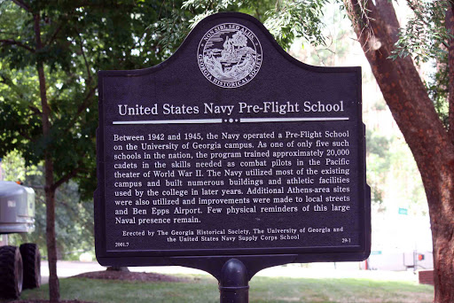 Between 1942 and 1945, the Navy operated a Pre-Flight School on The University of Georgia campus. As one of only five such schools in the nation, the program trained approximately 20,000 cadets in...
