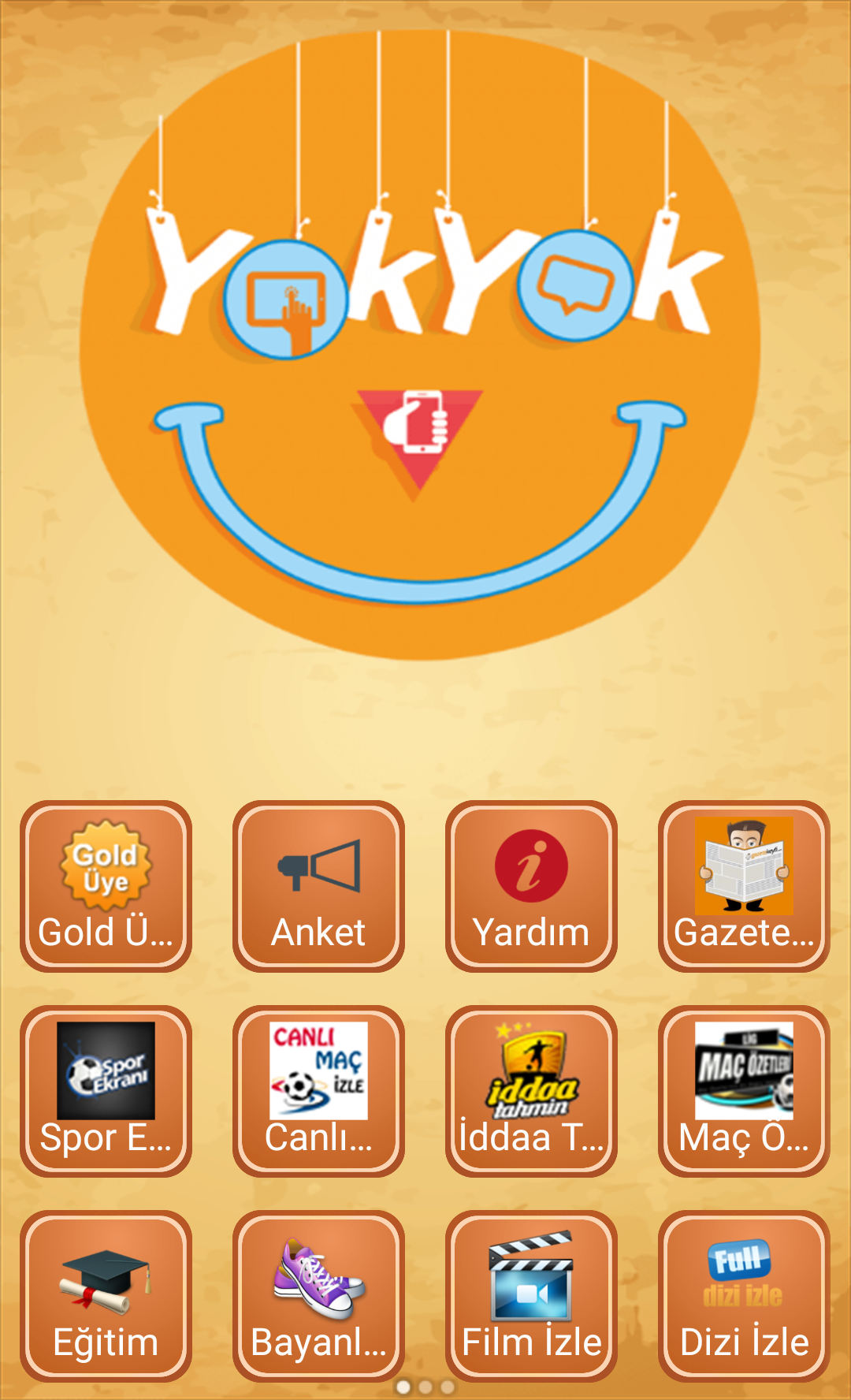 Android application YokYok screenshort