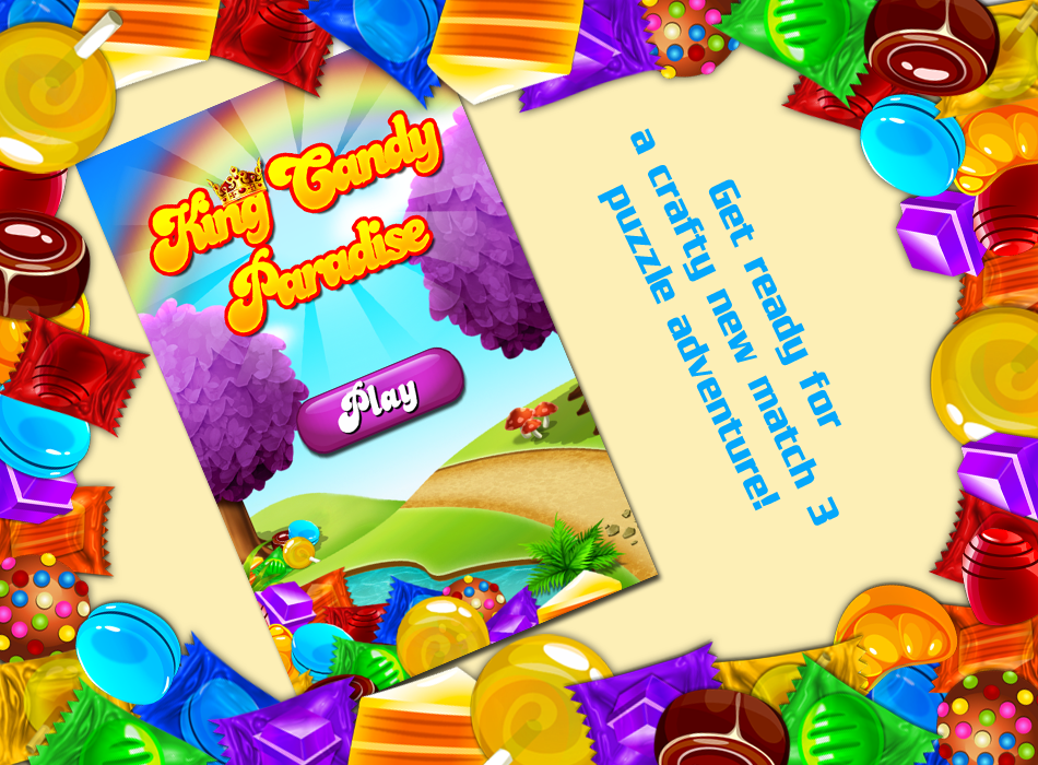 Android application King Candy Paradise screenshort