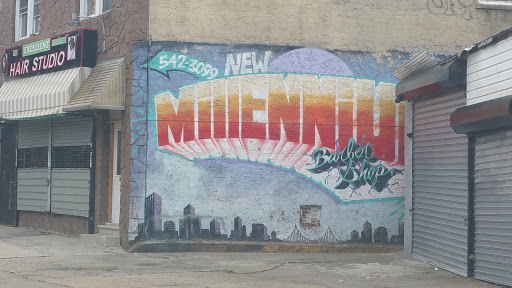 Millennium Barbershop mural