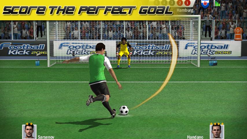 Android application Football Kick 2016 screenshort