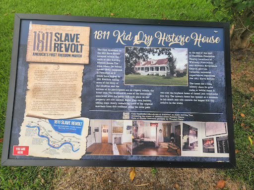 The first bloodshed in the 1811 Slave Revolt Occurred within the walls of 1811 Kid Ory Historic House. The room where the initial unrest likely happened is furnished as it would have looked in...