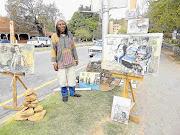 ART OF LIVING: Siya Mdoda from Knysna is a regular at the annual National Arts Festival