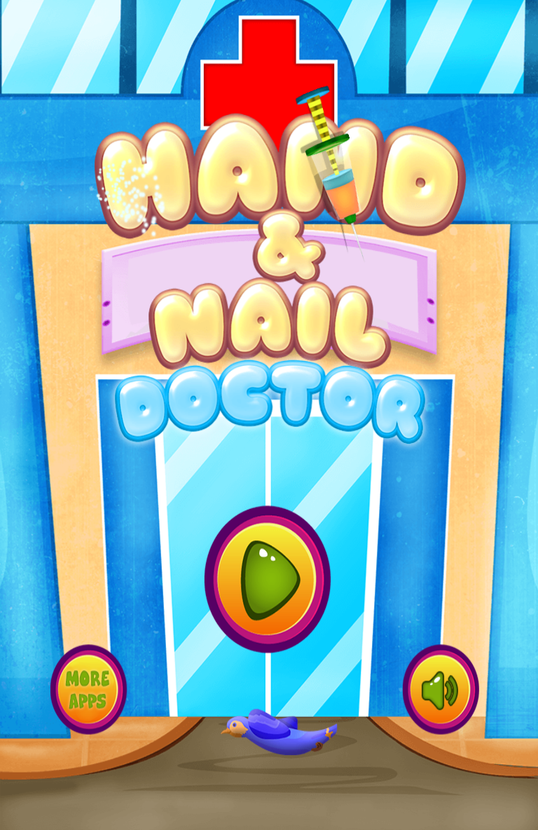 Android application Hand &amp; Nail Doctor Kids Games screenshort