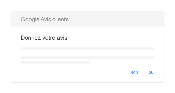 Google Avis clients