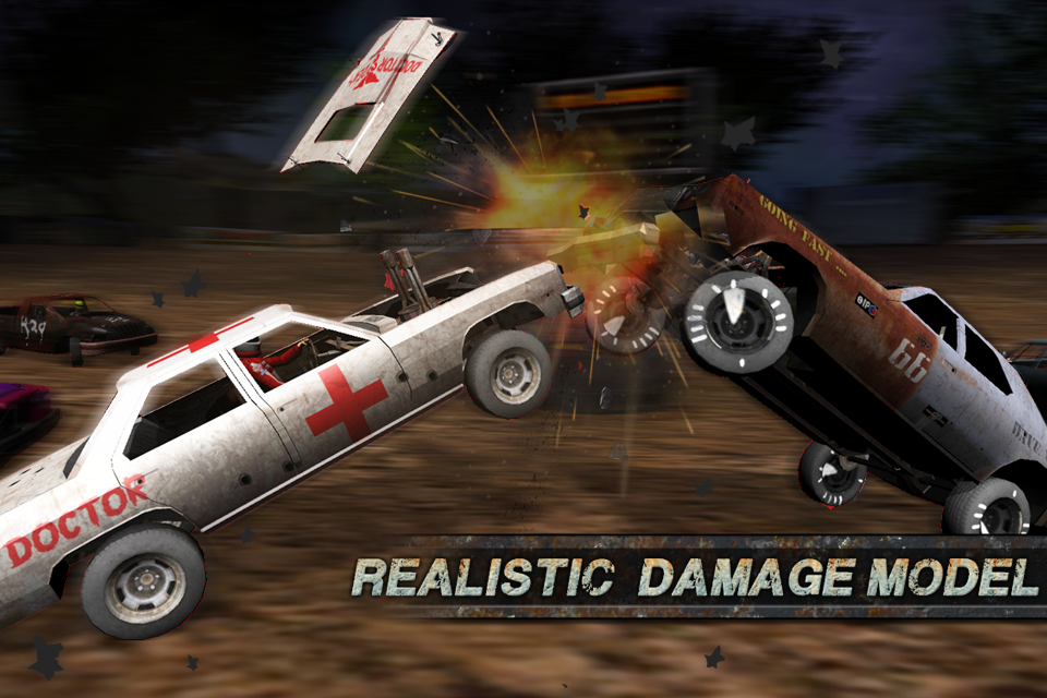 Android application Demolition Derby: Crash Racing screenshort