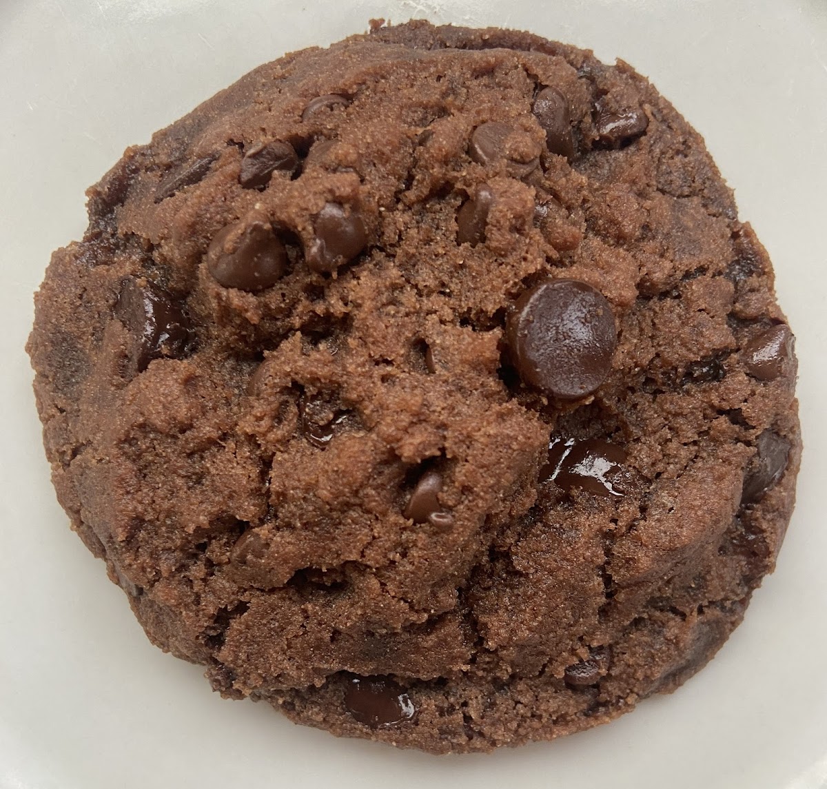 Chocolate Chip Brownie Cookie - no top 9 allergen ingredients, gluten free and vegan