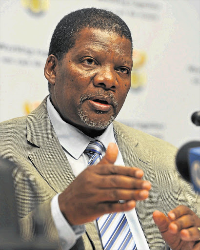 Rural Development and Land Reform Minister Gugile Nkwinti Picture: GCIS