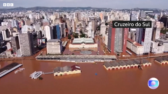 Images show devastating impact of Brazil floods