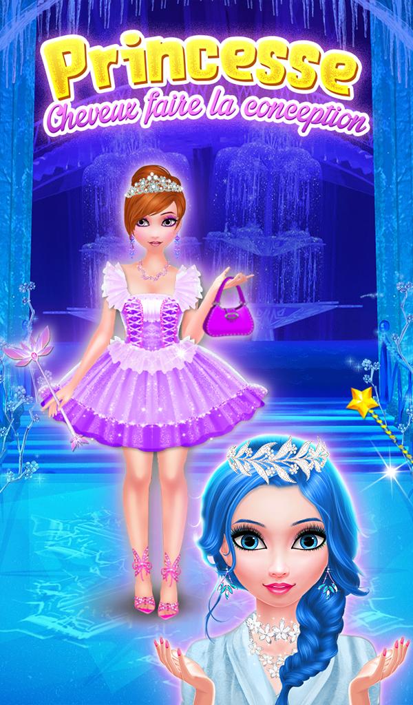 Android application Princess Hair Do Design screenshort