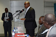 File picture of the CEO of VBS Mutual Bank Andile Ramavhunga at The Core in Sunninghill.
