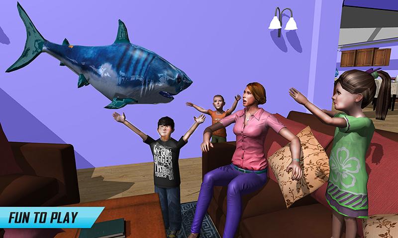 Android application RC Flying Shark Simulator Game screenshort
