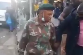 The South African National Defence Force has condemned the behaviour of a heavily intoxicated soldier seen on a viral social media video.