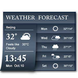 Download Android Clock&Weather Forecast For PC Windows and Mac