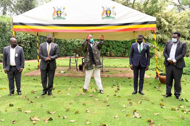 IPOD Secretary Generals meet Museveni