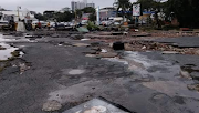 Heavy rains caused damage in Margate. 