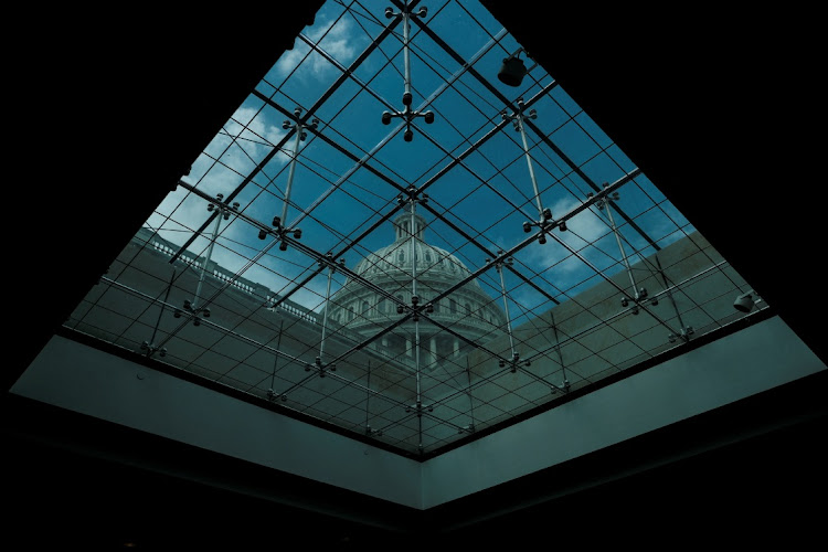 The Capitol Dome is seen from the inside of the US Capitol Building in Washington, US, April 11 2024. Picture: REUTERS/Michael A McCoy