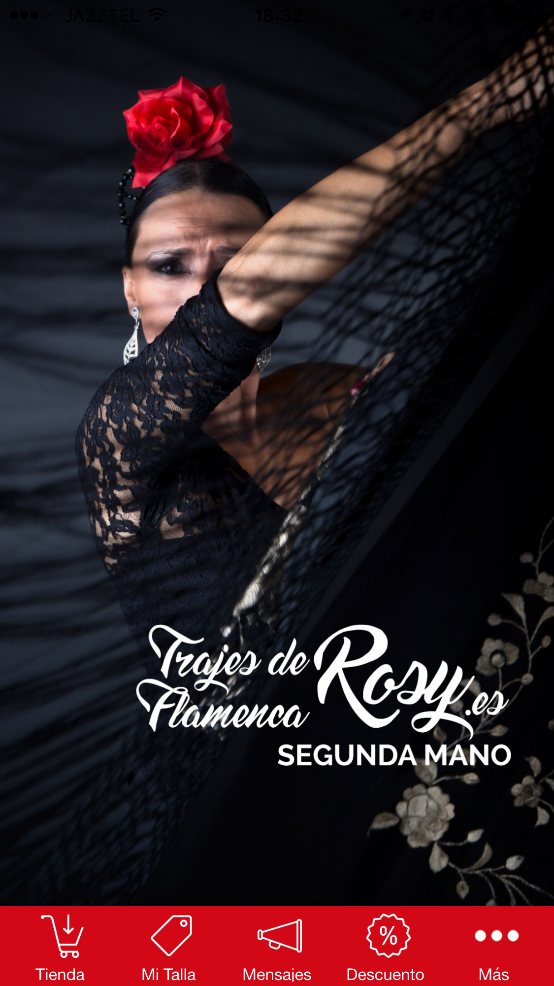 Android application Trajes de Flamenca Rosy screenshort