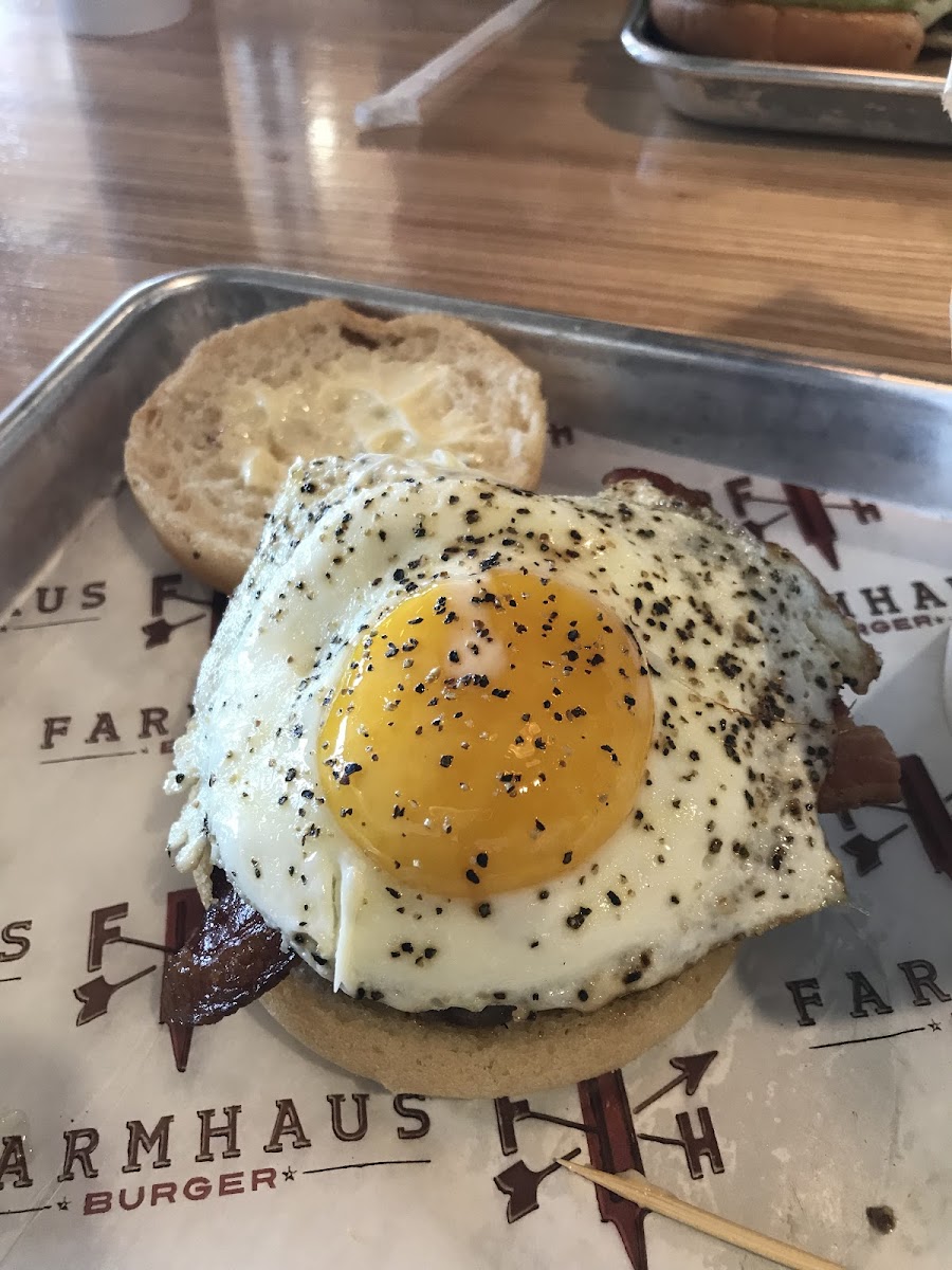 Gluten-Free Bread/Buns at Farmhaus Burger