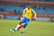Lucky Mohomi during the Absa Premiership match between Mamelodi Sundowns and Ajax Cape Town at Loftus Versfeld Stadium on April 25, 2017 in Pretoria, South Africa.