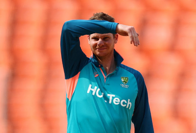 Australia's Steve Smith during practice at Narendra Modi Stadium in Ahmedabad, India, November 18 2023. Picture: REUTERS/Andrew Boyers