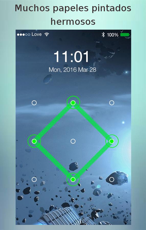 Android application Lock screen screenshort