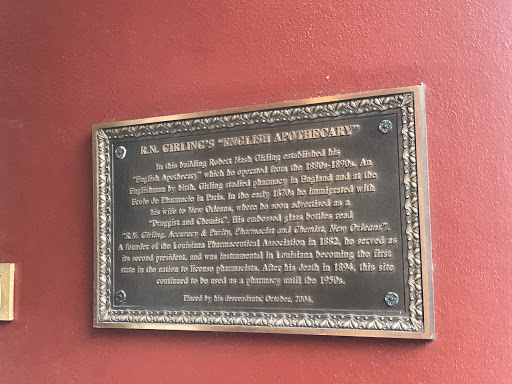 In this building Robert Nash Girling established his “English Apothecary” which he operated from the 1880s-1890s. An Englishman by birth, Girling studied pharmacy in England and at the Ecole de...