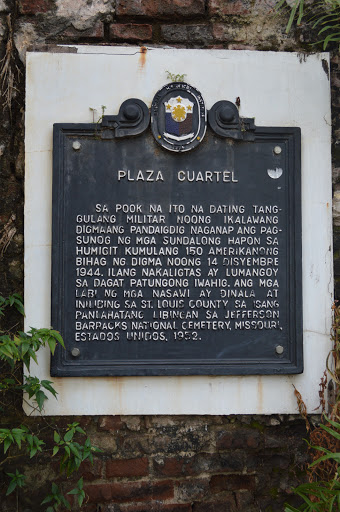 On this site, once a military base during the Second World War, some 150 American prisoners of war were burned to death by Japanese soldiers, 14 December 1944. A few survivors swam to Iwahig. The...
