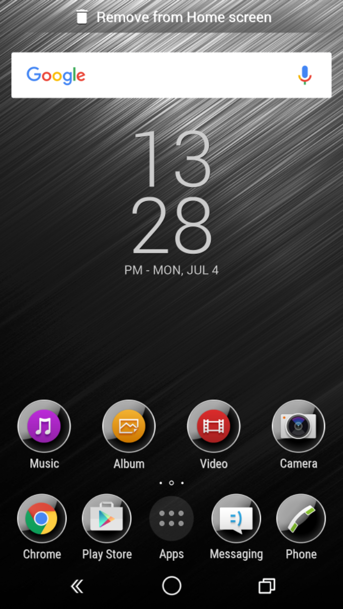 Android application MonoChrome Pro for Xperia screenshort