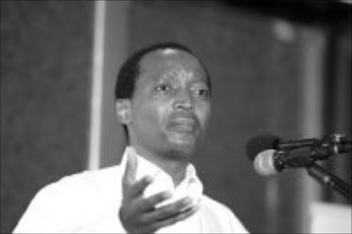GETTING BIGGER: ARM executive chairman Patrice Motsepe says the company is going through a significant and aggressive growth phase. Pic. Simon Mathebula. 03/03/2007. © ST.