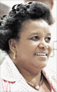 North West Premier, Edna Molewa at the presidential guest house in PTA. 14-10-2005 Pic: Tebogo Letsie. 14/10/2005. © THE TIMES