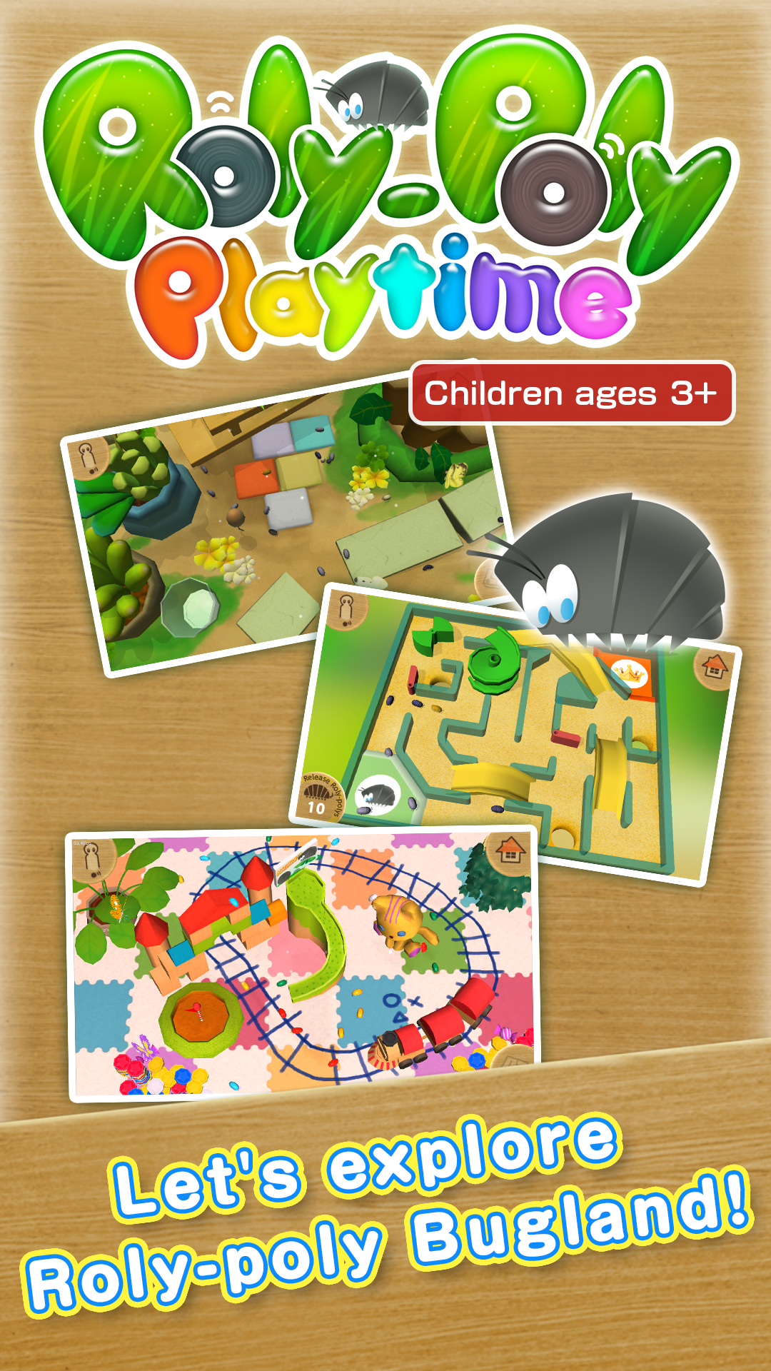 Android application Roly-poly Playtime screenshort