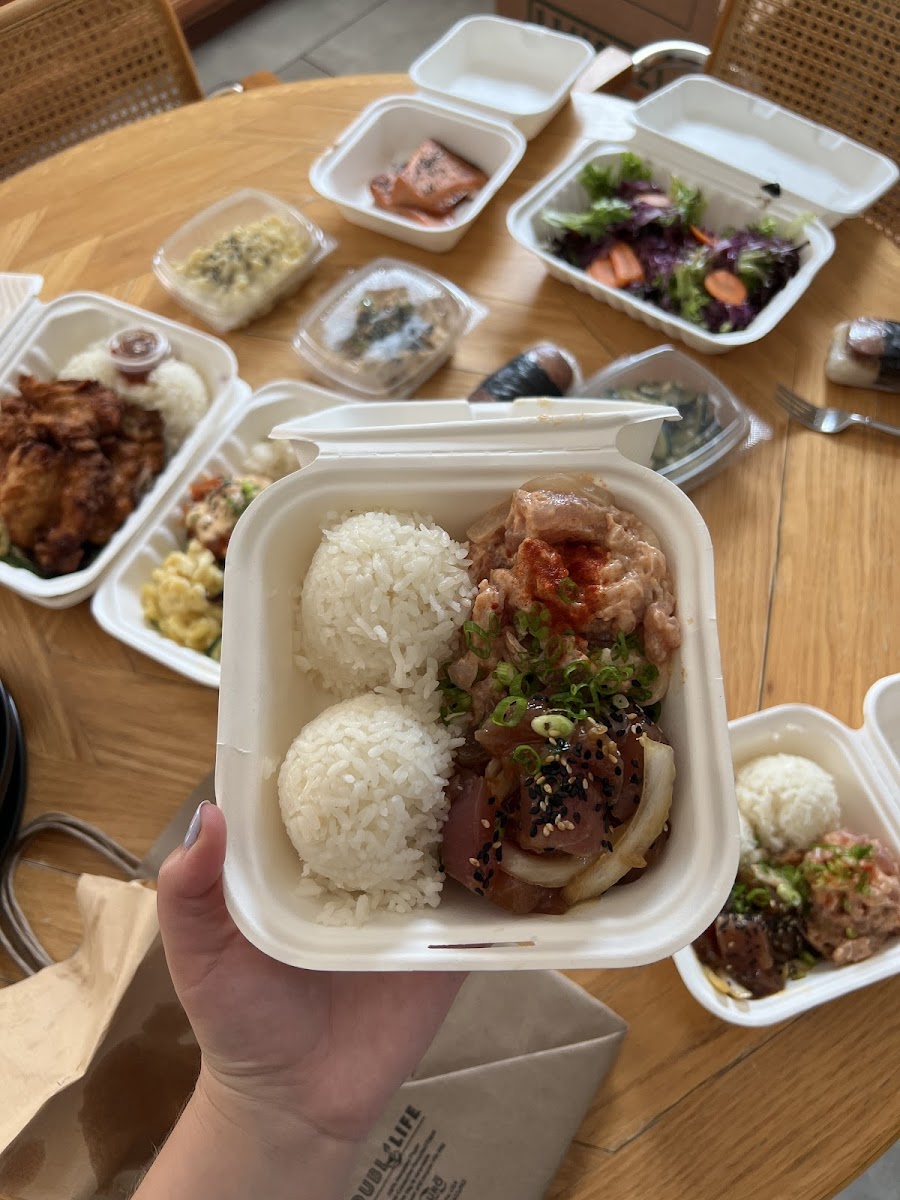 Gluten-Free at Manoa Poke Shop