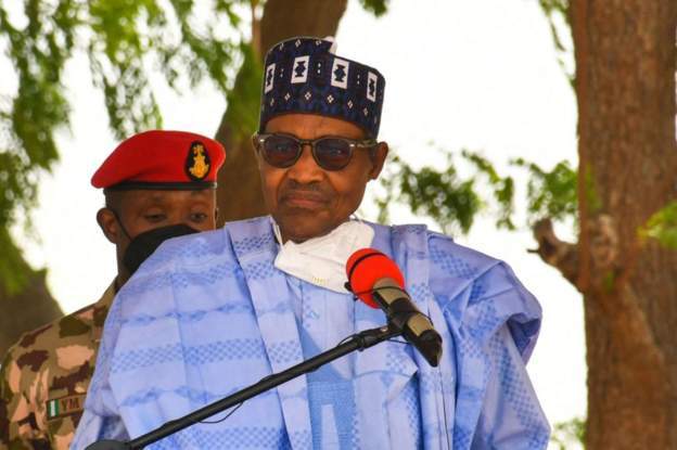 President Buhari .