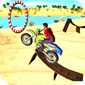 Download Motocross Beach Stunt Bike 3D For PC Windows and Mac