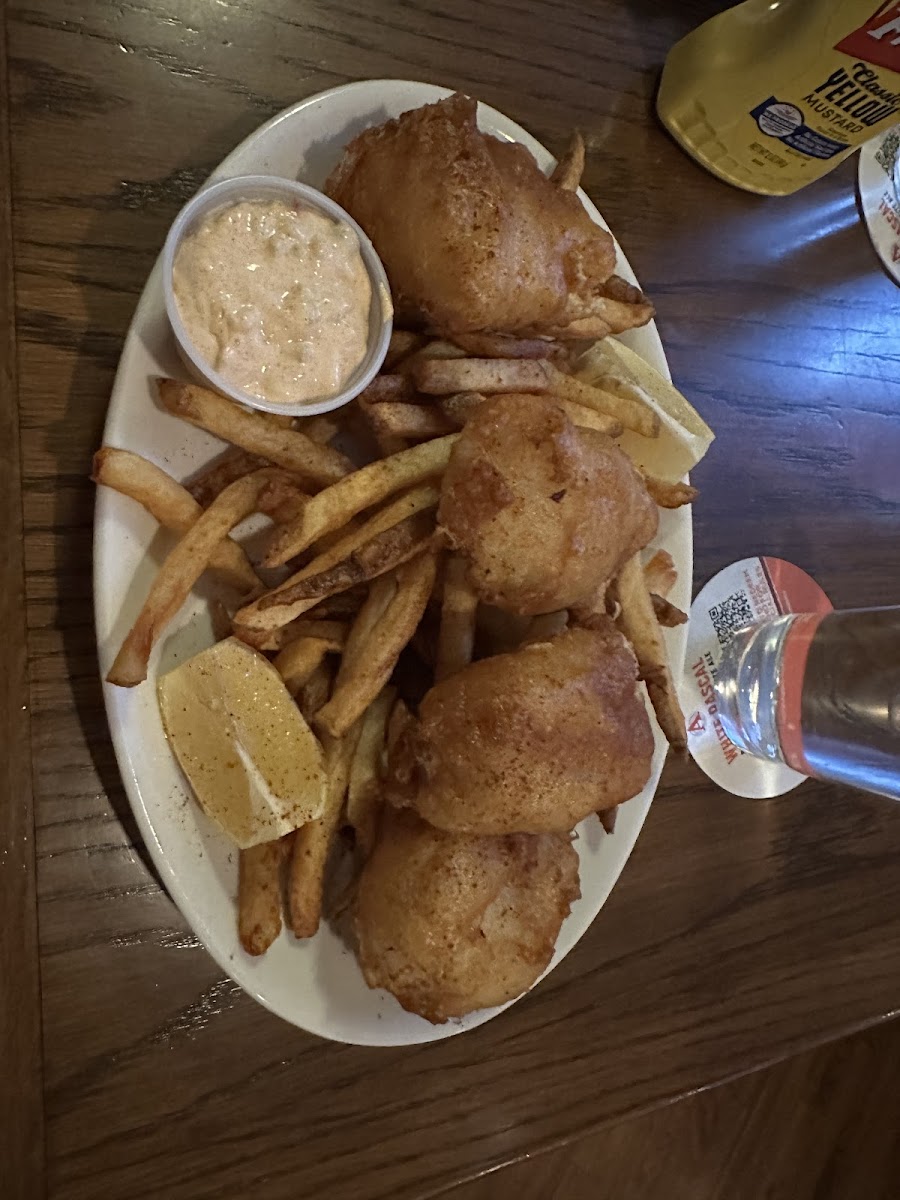 Fabulous gf beer battered fish and chips