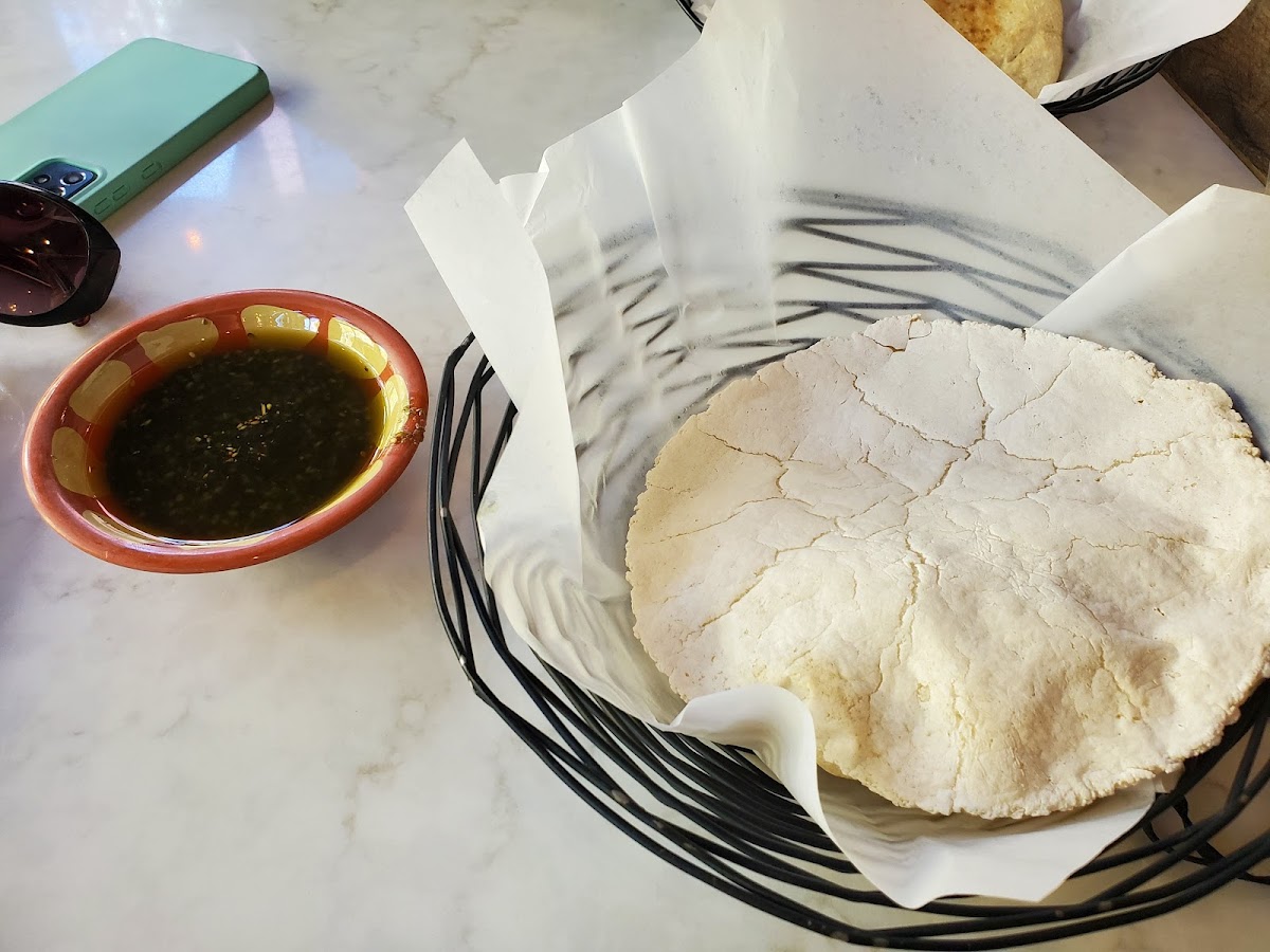 Gluten free pita