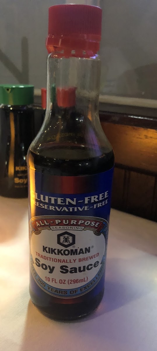 Gluten-Free at KAIZEN Sushi Bar & Grill