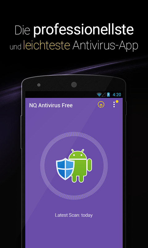 Android application Antivirus Free-Mobile Security screenshort