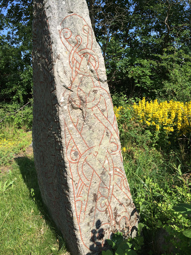 Ancient Stone with Runes