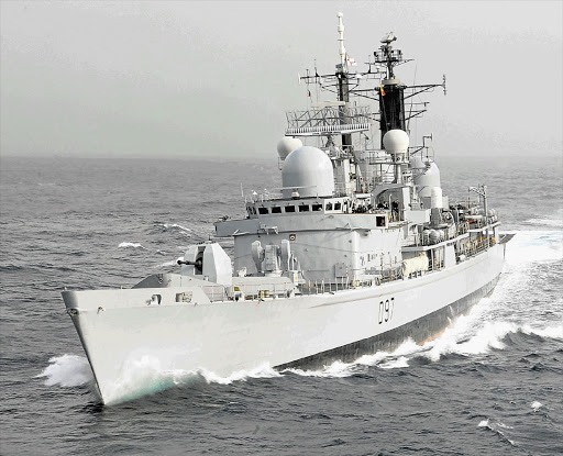 HMS Edinburgh Picture: ROYAL NAVY