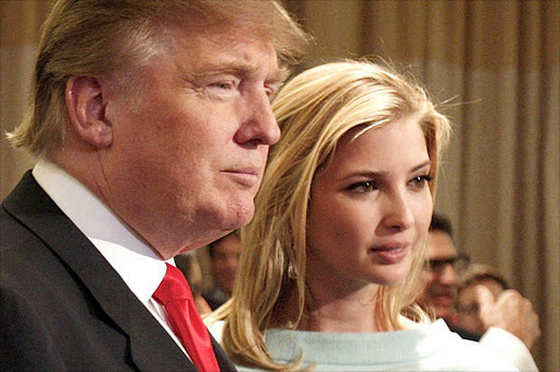 Donald and Ivanka Trump. PHOTO: REUTERS