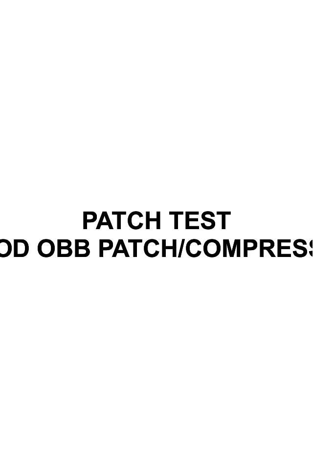 Android application Good Patch and Compressed OBB screenshort