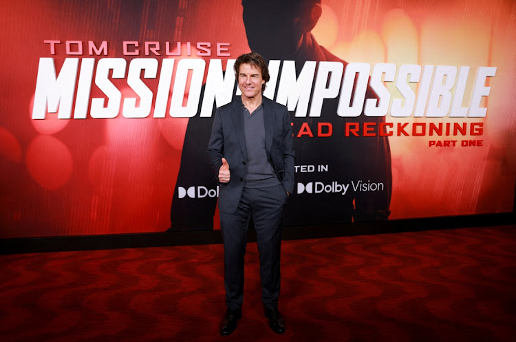 Cast member Tom Cruise attends the premiere of the film 'Mission: Impossible - Dead Reckoning Part One' in New York, the US, July 10 2023. Picture: Reuters/Amr Alfiky