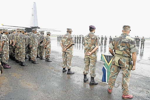 Police Minister Fikile Mbalula called for military intervention in Cape Town’s most violent communities. File photo.