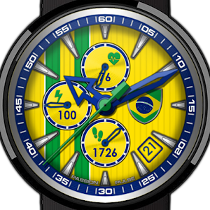 Download BRAZIL Brasil watch face | Fitness For PC Windows and Mac