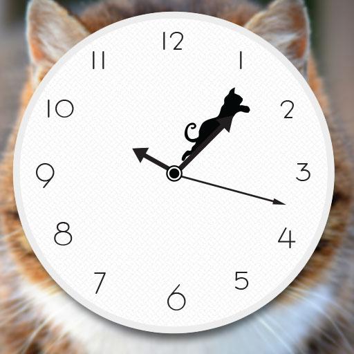 Tricky Cat Watch Face Clock