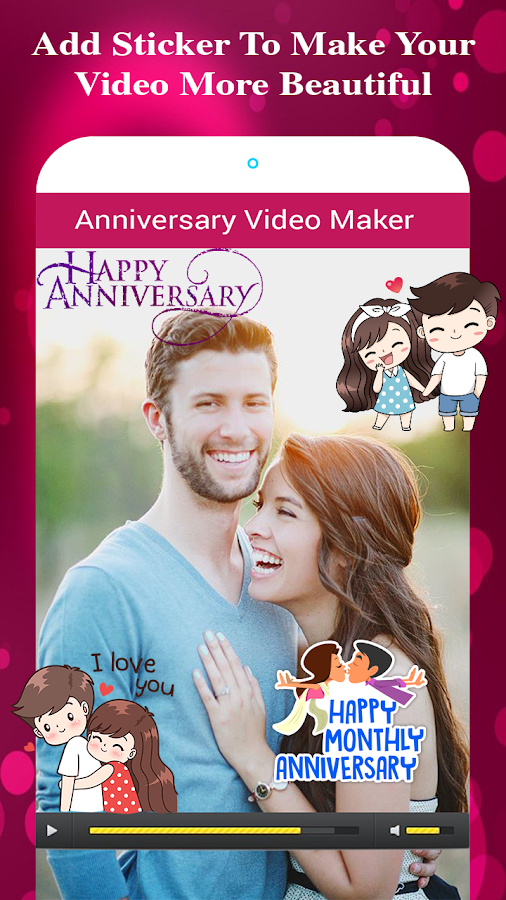 Anniversary Photo Video Maker — приложение на Android