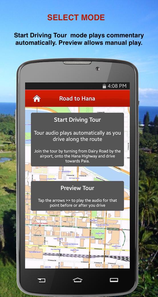 Android application Road to Hana GyPSy Drive Tour screenshort